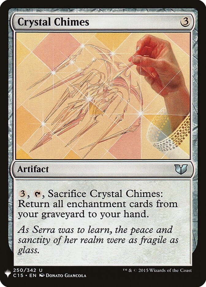 Crystal Chimes [Mystery Booster] MTG Single Magic: The Gathering  | Multizone: Comics And Games