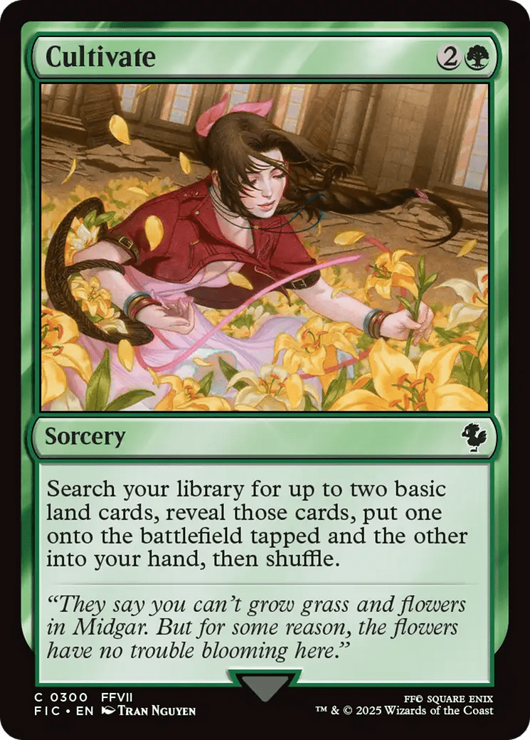 Cultivate [FINAL FANTASY Commander] MTG Single Magic: The Gathering  | Multizone: Comics And Games