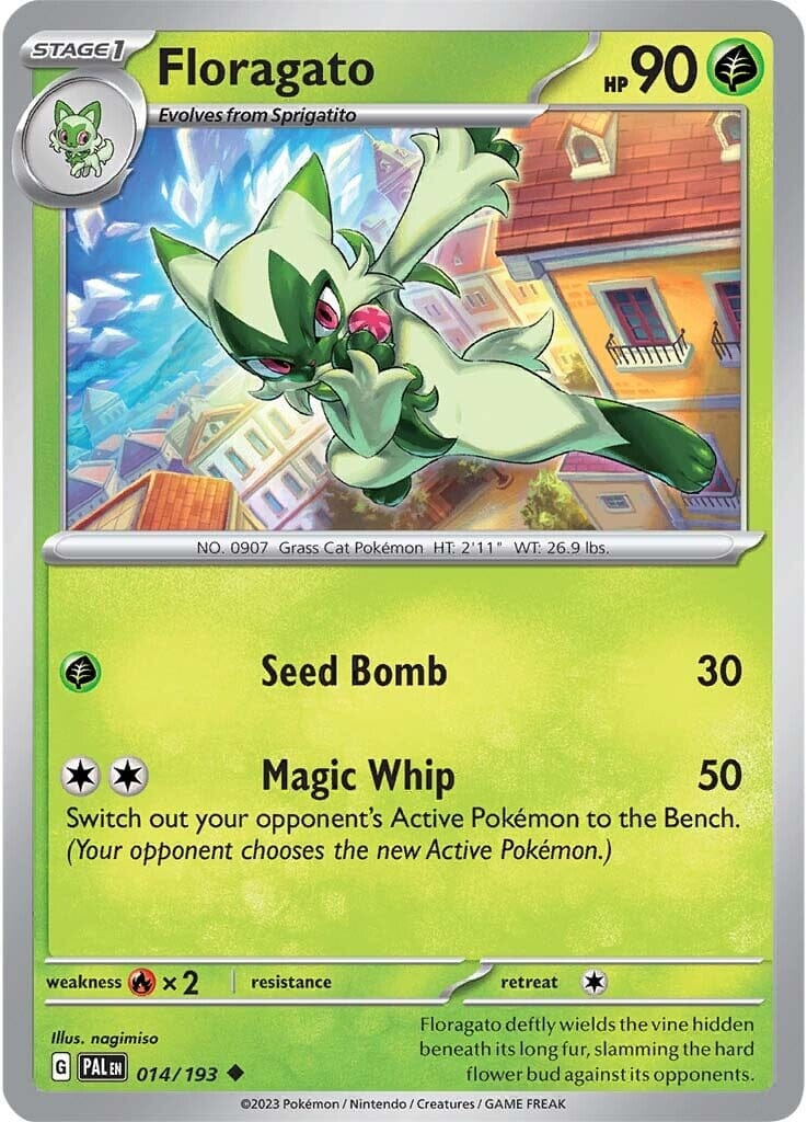 Floragato (014/193) [Scarlet & Violet: Paldea Evolved] Pokemon Single Pokémon  | Multizone: Comics And Games