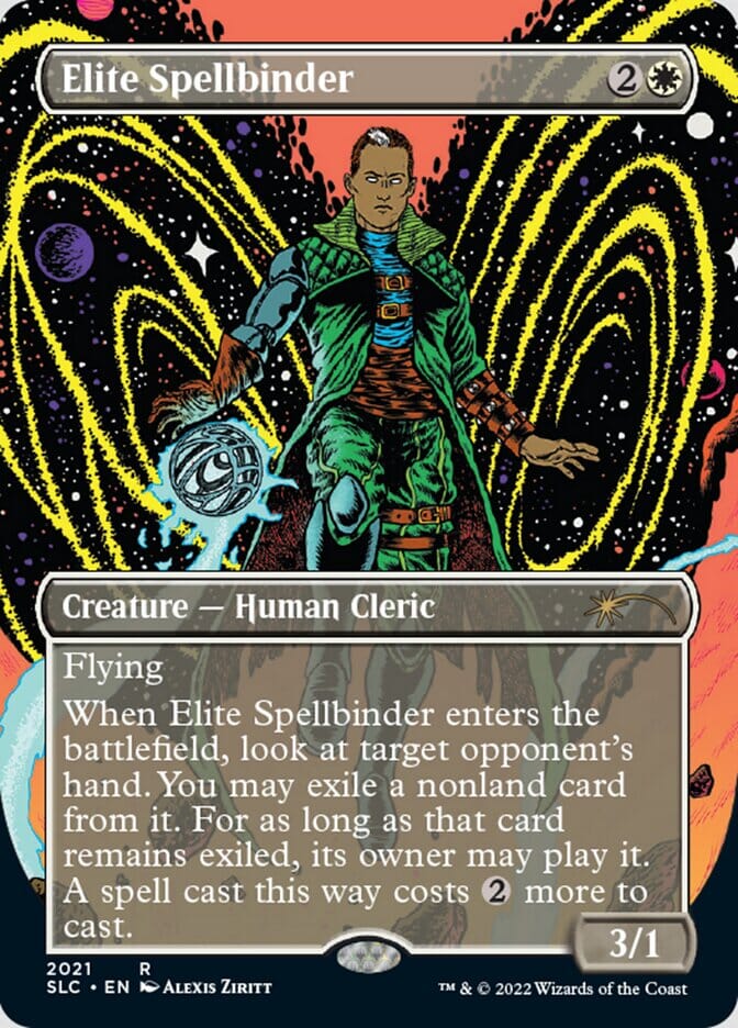 Elite Spellbinder (Borderless) [Secret Lair Countdown Kit] MTG Single Magic: The Gathering  | Multizone: Comics And Games