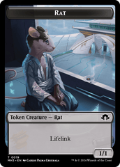 Rat // Energy Reserve Double-Sided Token [Modern Horizons 3 Tokens] MTG Single Magic: The Gathering  | Multizone: Comics And Games