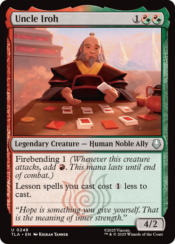 Uncle Iroh [Avatar: The Last Airbender] MTG Single Magic: The Gathering  | Multizone: Comics And Games