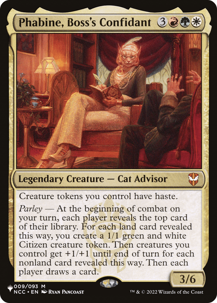 Phabine, Boss's Confidant [The List] MTG Single Magic: The Gathering  | Multizone: Comics And Games