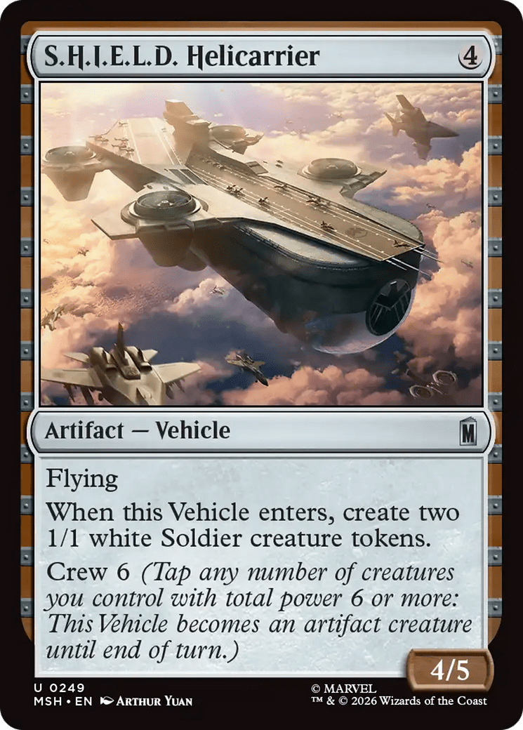 S.H.I.E.L.D. Helicarrier [Marvel Super Heroes] MTG Single Magic: The Gathering  | Multizone: Comics And Games