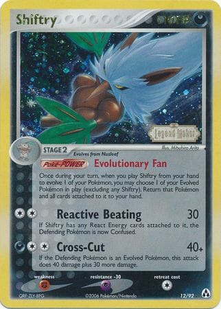 Shiftry (12/92) (Stamped) [EX: Legend Maker] Pokemon Single Pokémon  | Multizone: Comics And Games