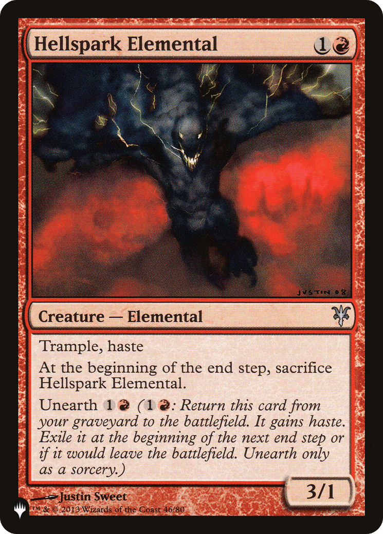 Hellspark Elemental [The List] MTG Single Magic: The Gathering  | Multizone: Comics And Games