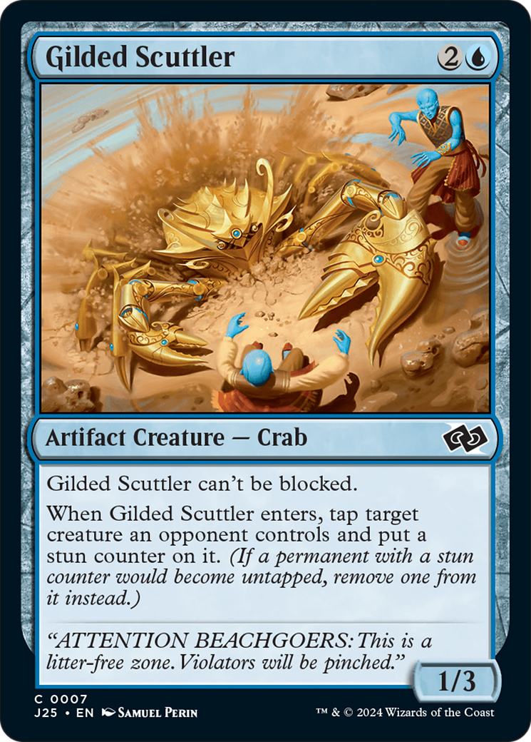 Gilded Scuttler [Foundations Jumpstart] | Multizone: Comics And Games