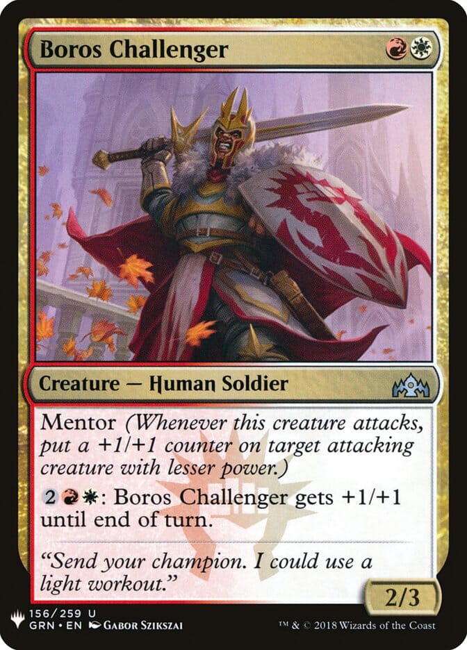 Boros Challenger [Mystery Booster] MTG Single Magic: The Gathering  | Multizone: Comics And Games