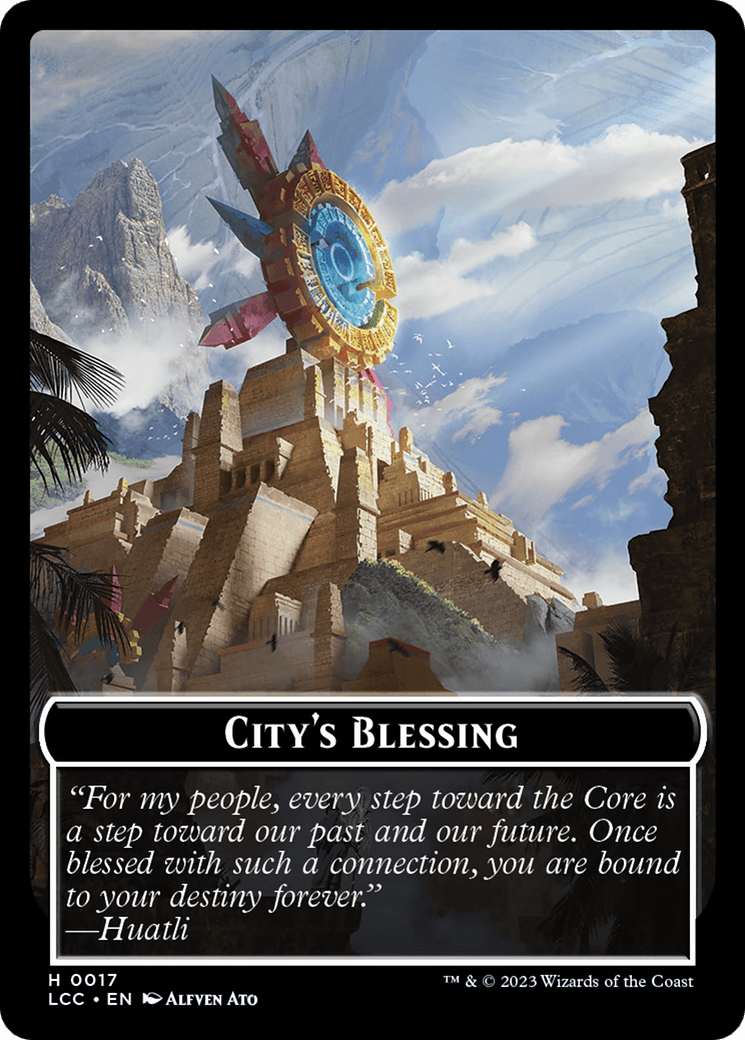 City's Blessing // Pirate (0005) Double-Sided Token [The Lost Caverns of Ixalan Commander Tokens] MTG Single Magic: The Gathering  | Multizone: Comics And Games
