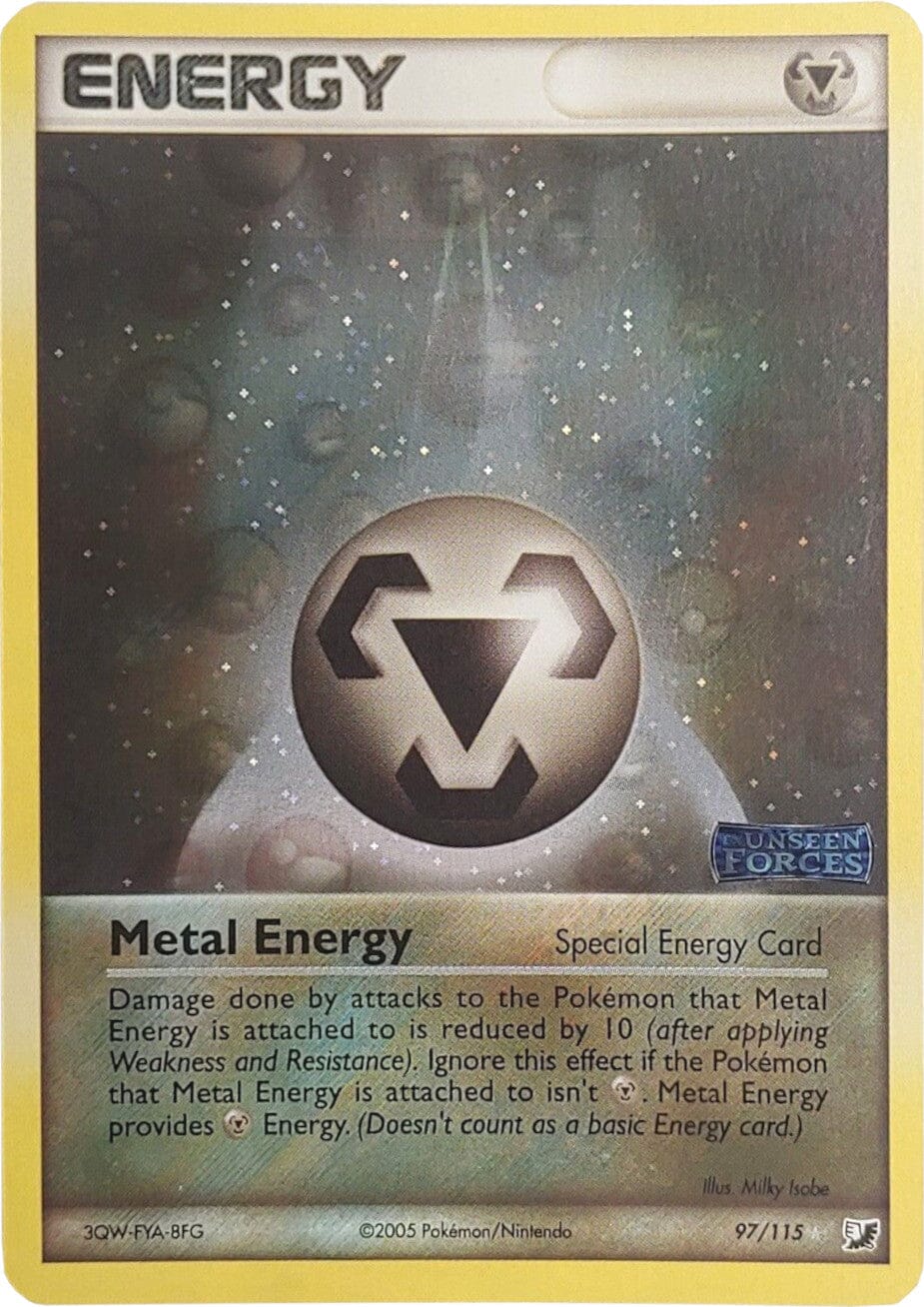 Metal Energy (97/115) (Stamped) [EX: Unseen Forces] Pokemon Single Pokémon  | Multizone: Comics And Games