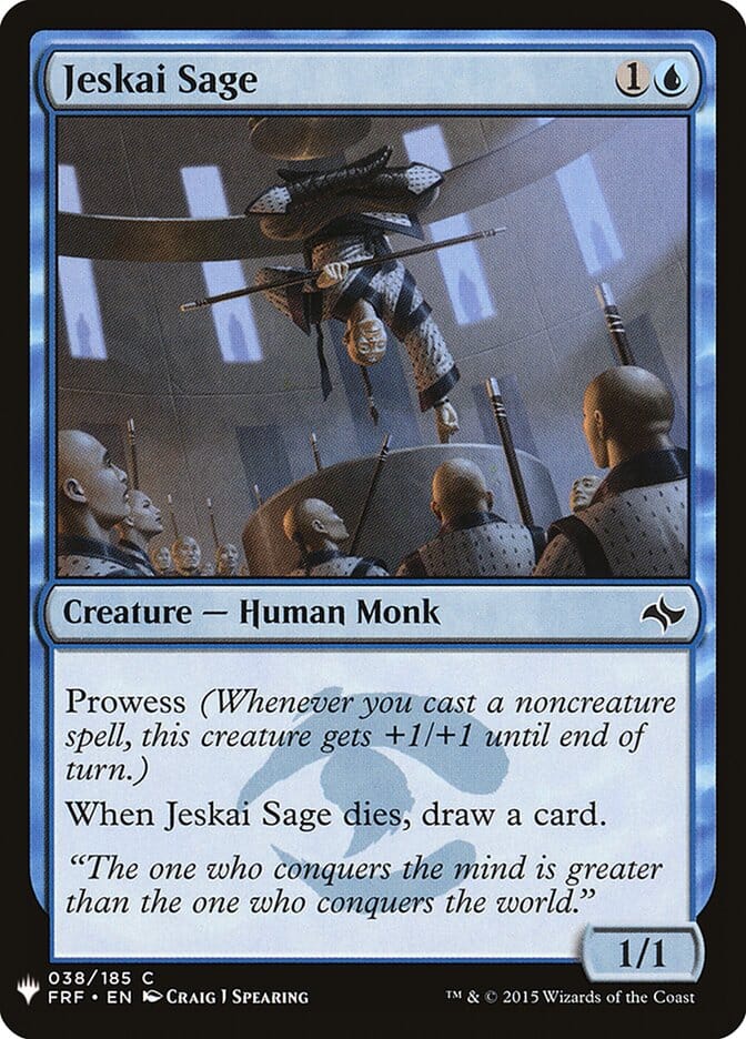 Jeskai Sage [Mystery Booster] MTG Single Magic: The Gathering  | Multizone: Comics And Games