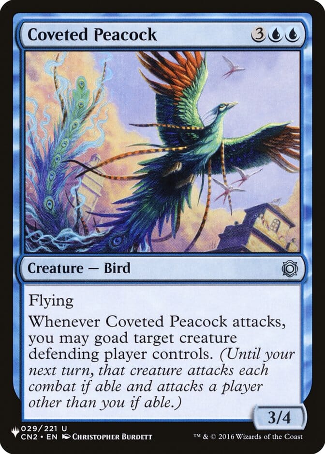 Coveted Peacock [The List] MTG Single Magic: The Gathering  | Multizone: Comics And Games