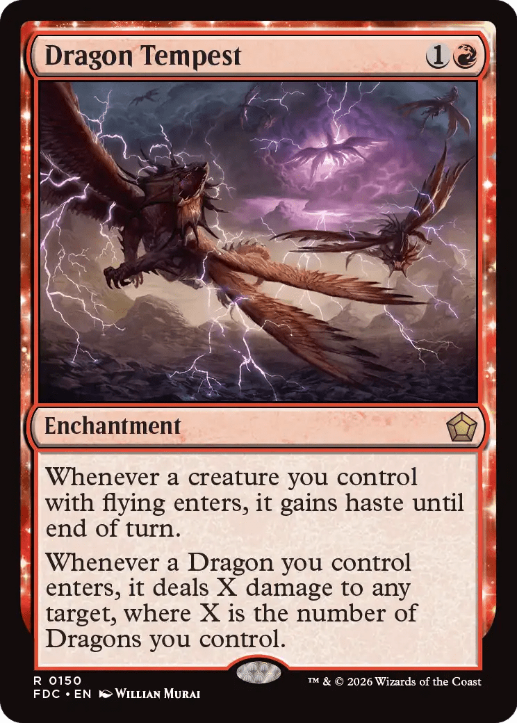 Dragon Tempest [Foundations Commander] MTG Single Magic: The Gathering  | Multizone: Comics And Games