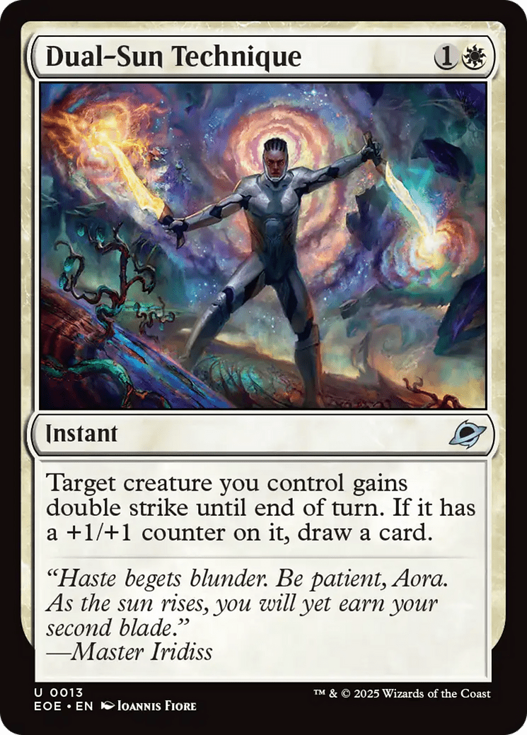 Dual-Sun Technique [Edge of Eternities] MTG Single Magic: The Gathering  | Multizone: Comics And Games