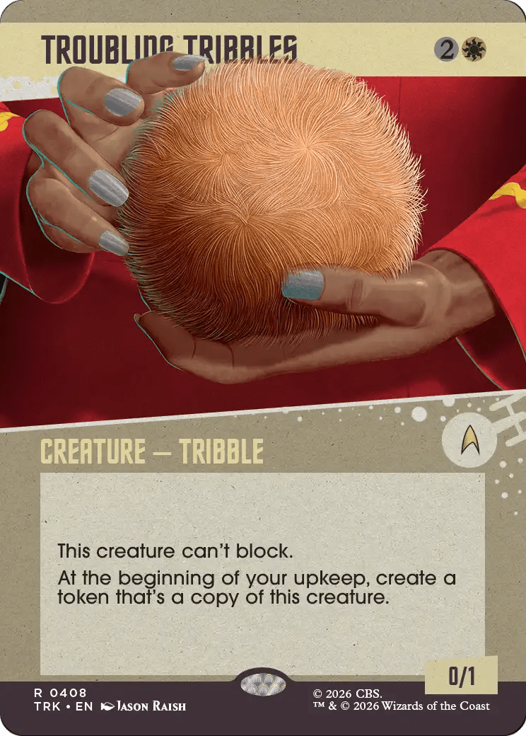 Troubling Tribbles (Showcase) [Star Trek] MTG Single Magic: The Gathering  | Multizone: Comics And Games