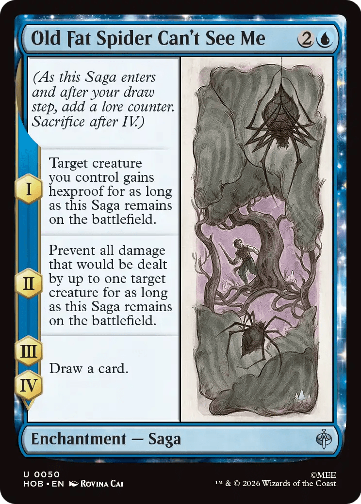 Old Fat Spider Can't See Me [The Hobbit] | Multizone: Comics And Games