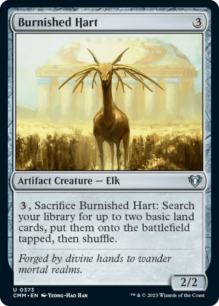Burnished Hart [Commander Masters] MTG Single Magic: The Gathering  | Multizone: Comics And Games