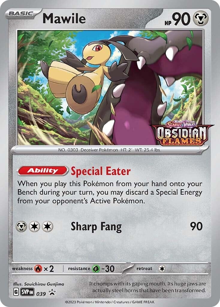 Mawile (039) (Stamped) [Scarlet & Violet: Black Star Promos] Pokemon Single Pokémon  | Multizone: Comics And Games