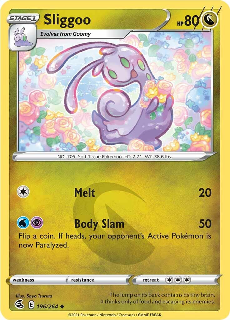 Sliggoo (196/264) [Sword & Shield: Fusion Strike] Pokemon Single Pokémon  | Multizone: Comics And Games