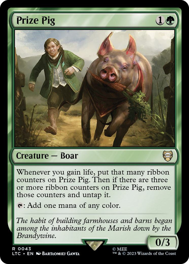 Prize Pig [The Lord of the Rings: Tales of Middle-Earth Commander] | Multizone: Comics And Games