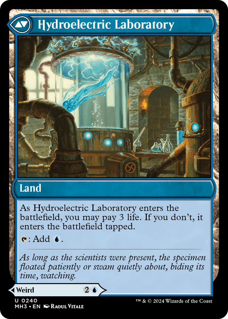 Hydroelectric Specimen [Modern Horizons 3] MTG Single Magic: The Gathering  | Multizone: Comics And Games