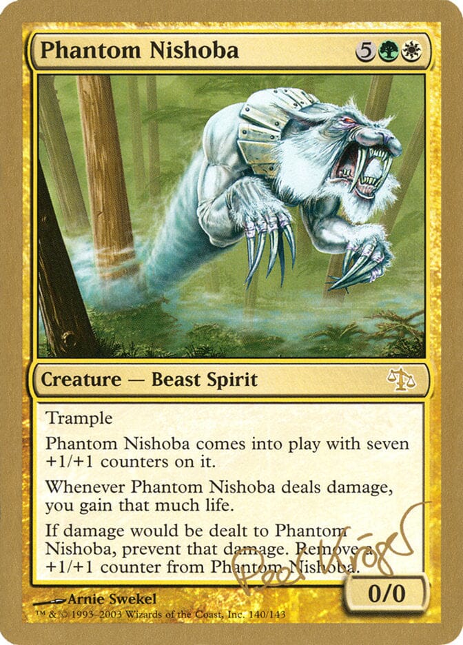 Phantom Nishoba (Peer Kroger) [World Championship Decks 2003] MTG Single Magic: The Gathering  | Multizone: Comics And Games