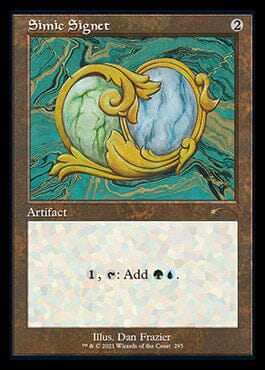 Simic Signet (Retro) [Secret Lair Drop Series] MTG Single Magic: The Gathering  | Multizone: Comics And Games