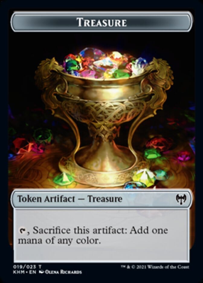 Treasure Token [Kaldheim Tokens] MTG Single Magic: The Gathering  | Multizone: Comics And Games