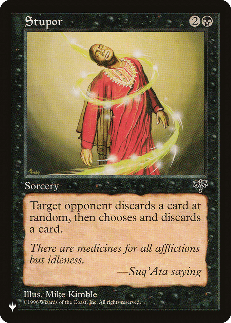 Stupor [The List] MTG Single Magic: The Gathering  | Multizone: Comics And Games