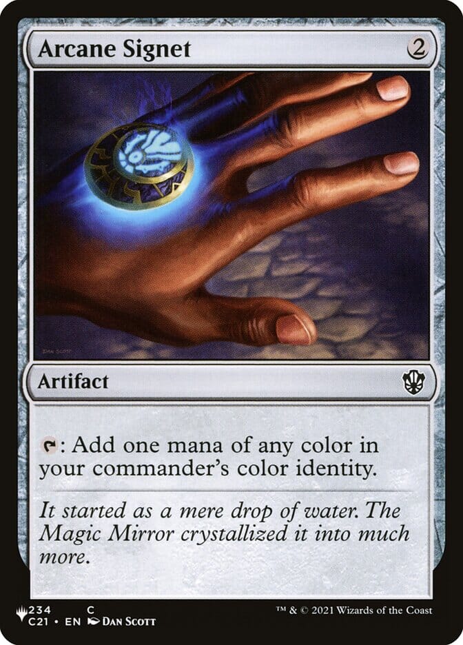 Arcane Signet [Secret Lair: Heads I Win, Tails You Lose] MTG Single Magic: The Gathering  | Multizone: Comics And Games