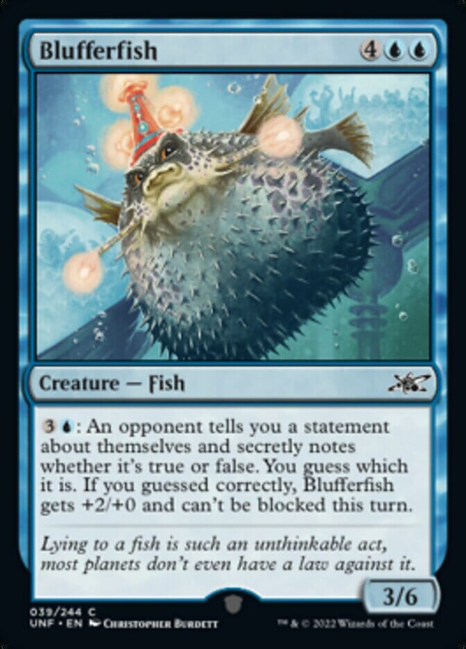 Blufferfish [Unfinity] MTG Single Magic: The Gathering  | Multizone: Comics And Games