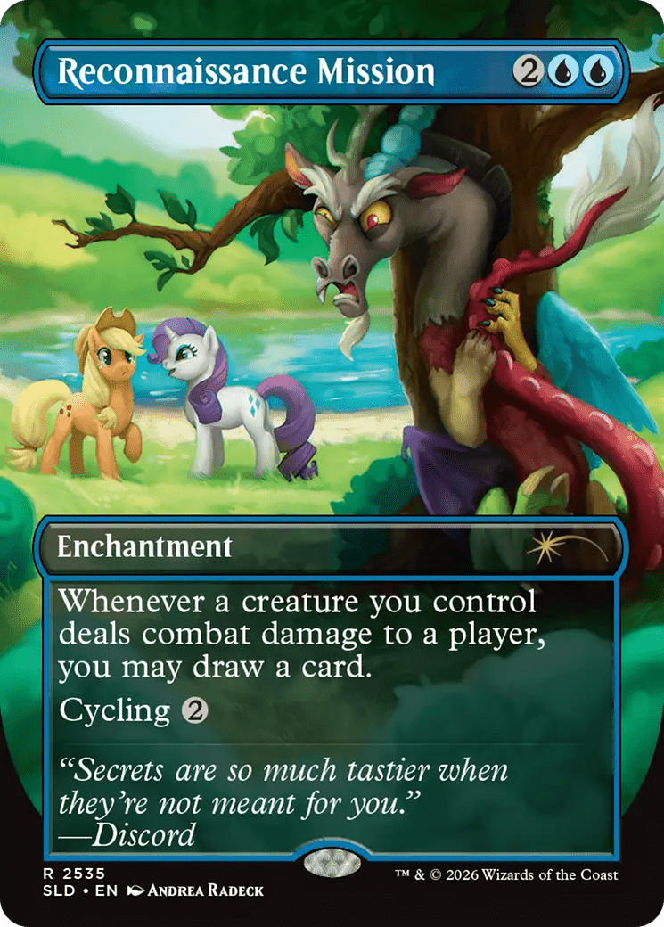 Reconnaissance Mission [Secret Lair Drop Series] MTG Single Magic: The Gathering  | Multizone: Comics And Games