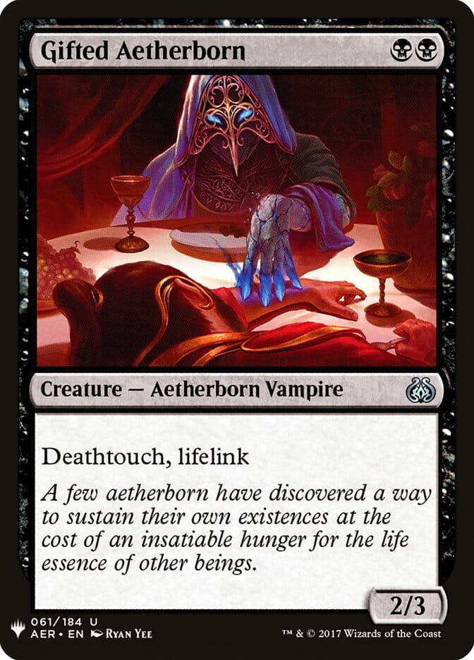 Gifted Aetherborn [Mystery Booster] MTG Single Magic: The Gathering  | Multizone: Comics And Games