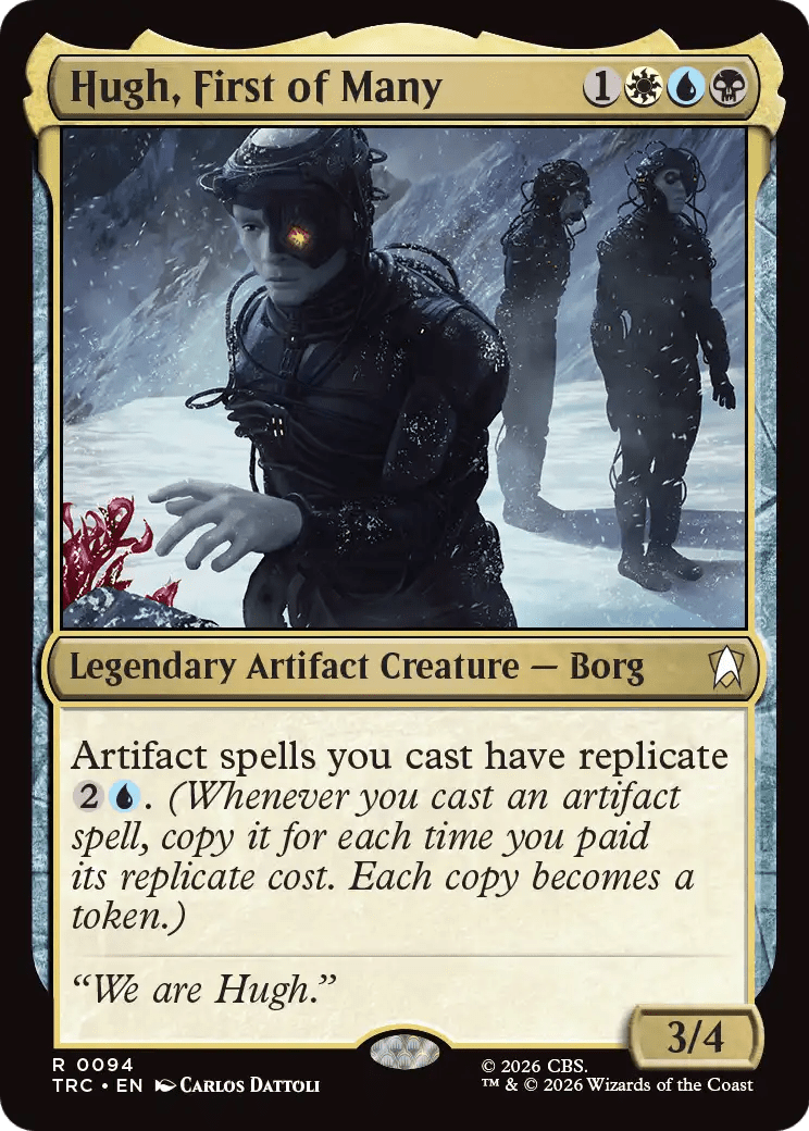 Hugh, First of Many [Star Trek Commander] MTG Single Magic: The Gathering  | Multizone: Comics And Games