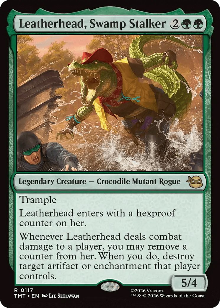 Leatherhead, Swamp Stalker [Teenage Mutant Ninja Turtles] MTG Single Magic: The Gathering  | Multizone: Comics And Games