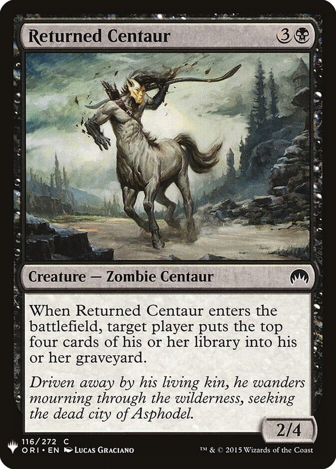 Returned Centaur [Mystery Booster] MTG Single Magic: The Gathering  | Multizone: Comics And Games