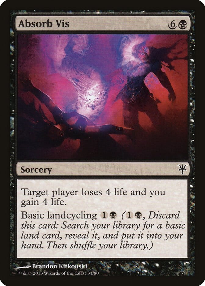 Absorb Vis [Duel Decks: Sorin vs. Tibalt] MTG Single Magic: The Gathering  | Multizone: Comics And Games
