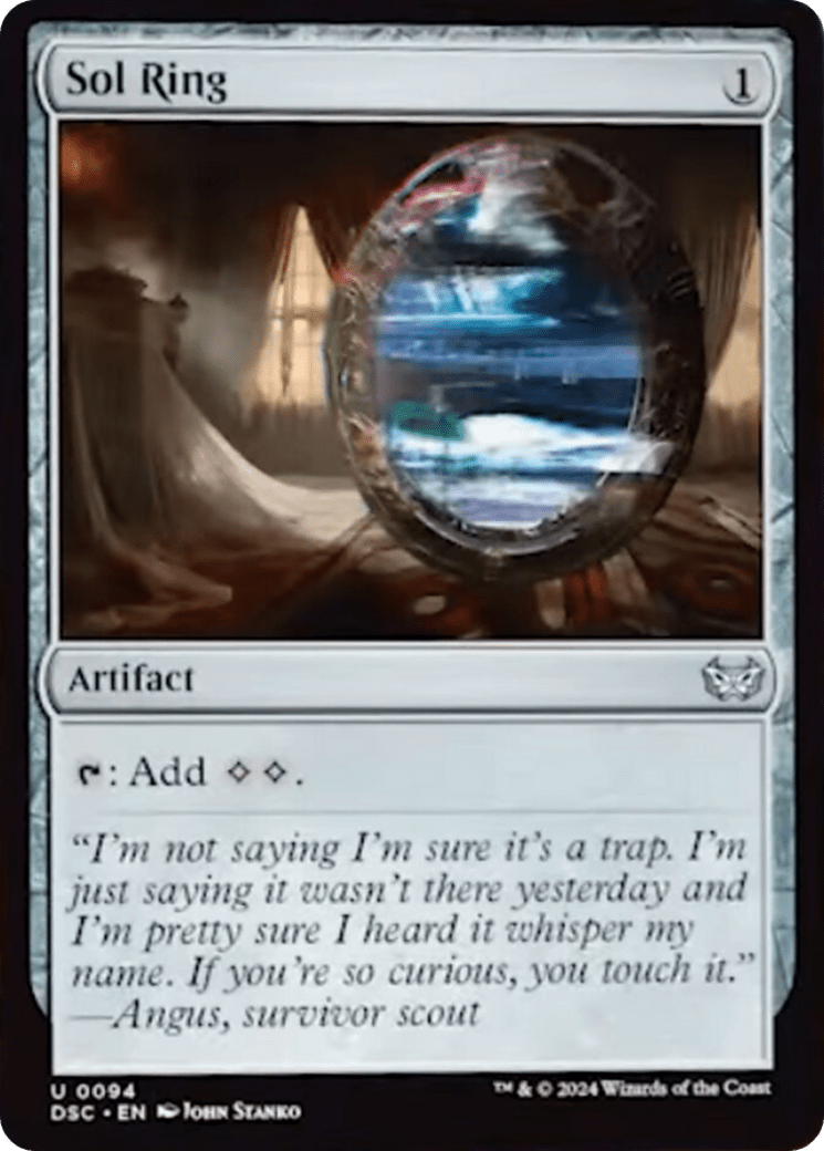 Sol Ring [Duskmourn: House of Horror Commander] MTG Single Magic: The Gathering  | Multizone: Comics And Games