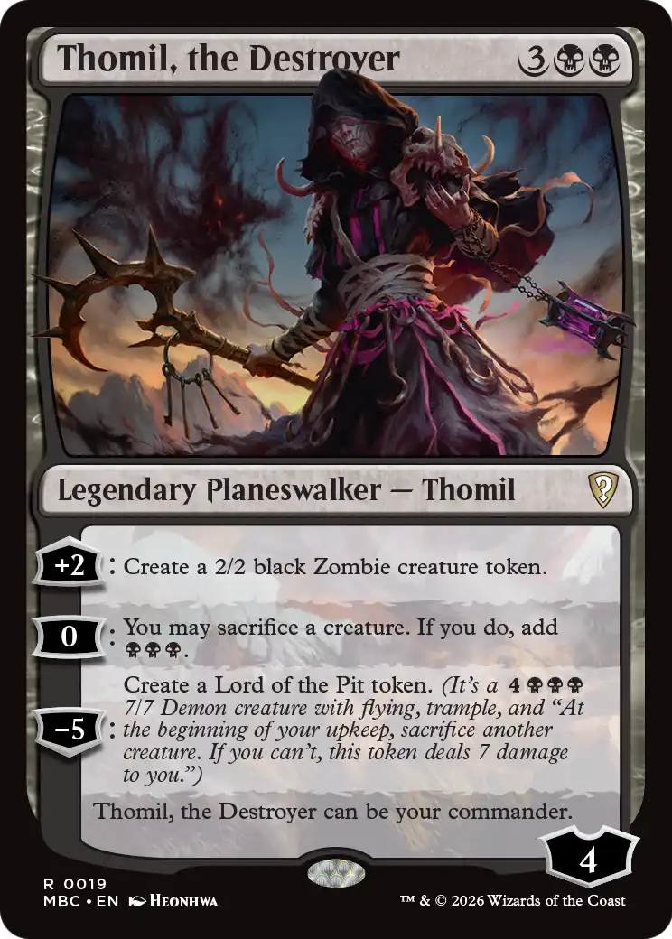 Thomil, the Destroyer [Mystery Booster: Commander Edition] | Multizone: Comics And Games