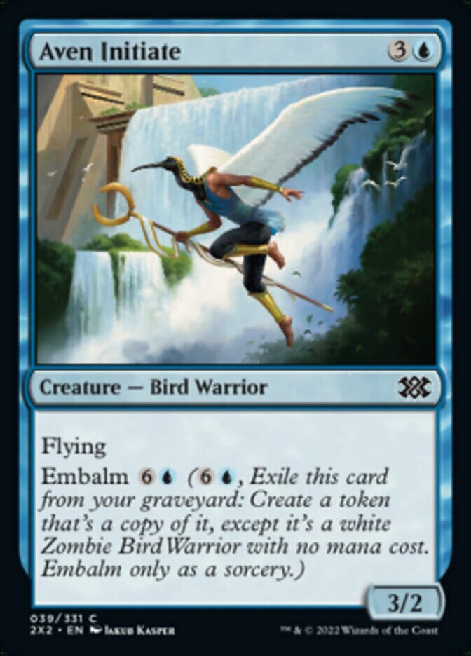 Aven Initiate [Double Masters 2022] MTG Single Magic: The Gathering  | Multizone: Comics And Games