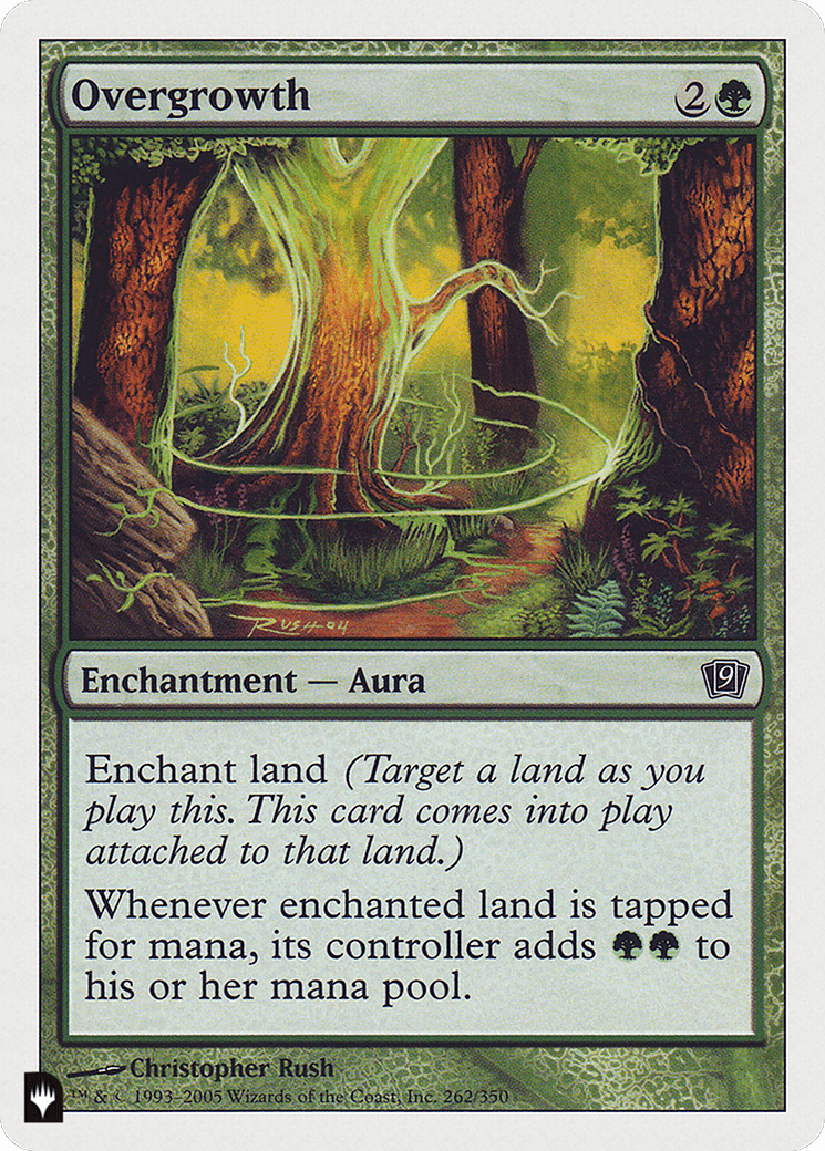 Overgrowth [The List] MTG Single Magic: The Gathering  | Multizone: Comics And Games