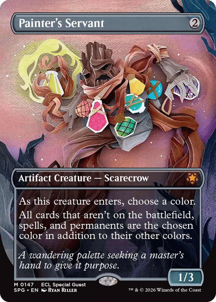 Painter's Servant (Borderless) [Lorwyn Eclipsed Special Guests] MTG Single Magic: The Gathering  | Multizone: Comics And Games