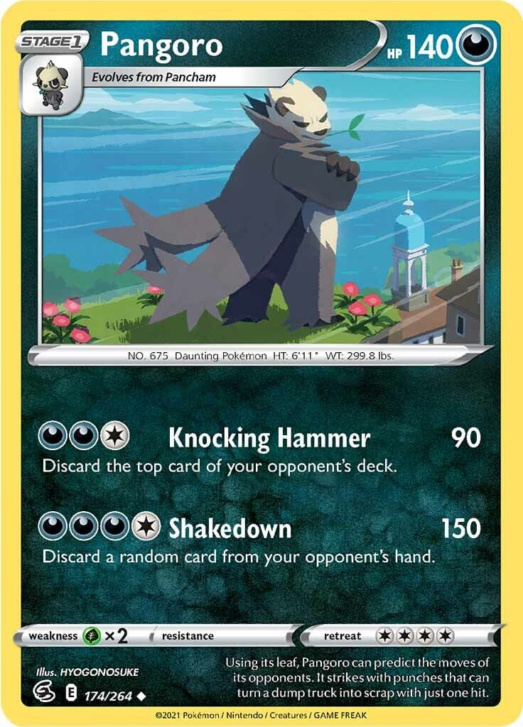 Pangoro (174/264) [Sword & Shield: Fusion Strike] Pokemon Single Pokémon  | Multizone: Comics And Games