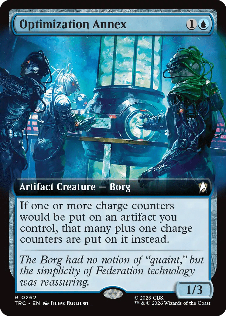 Optimization Annex (Extended Art) [Star Trek Commander] MTG Single Magic: The Gathering  | Multizone: Comics And Games