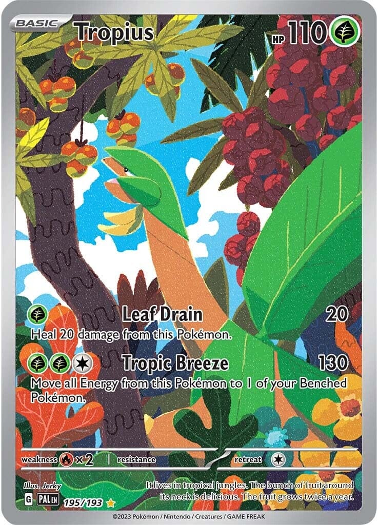 Tropius (195/193) [Scarlet & Violet: Paldea Evolved] Pokemon Single Pokémon  | Multizone: Comics And Games
