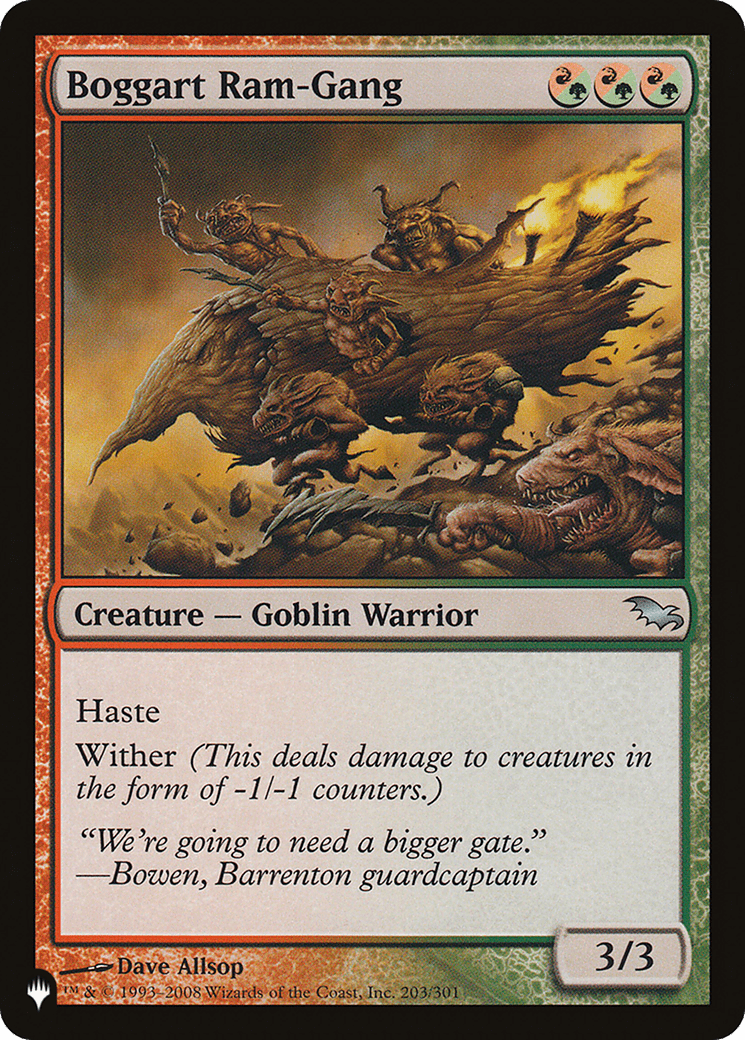 Boggart Ram-Gang [The List] MTG Single Magic: The Gathering  | Multizone: Comics And Games