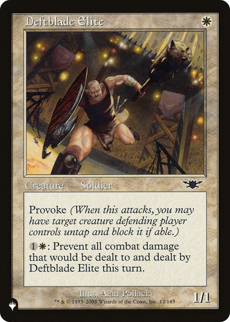 Deftblade Elite [The List] MTG Single Magic: The Gathering  | Multizone: Comics And Games