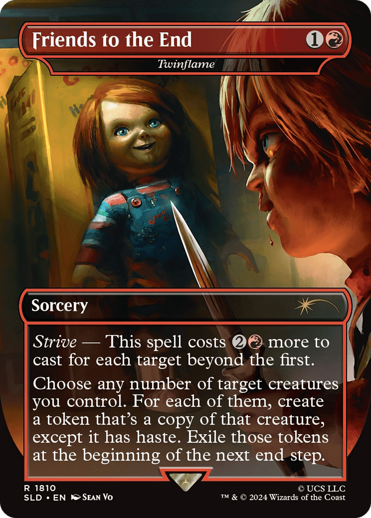 Friends to the End - Twinflame [Secret Lair Drop Series] MTG Single Magic: The Gathering  | Multizone: Comics And Games