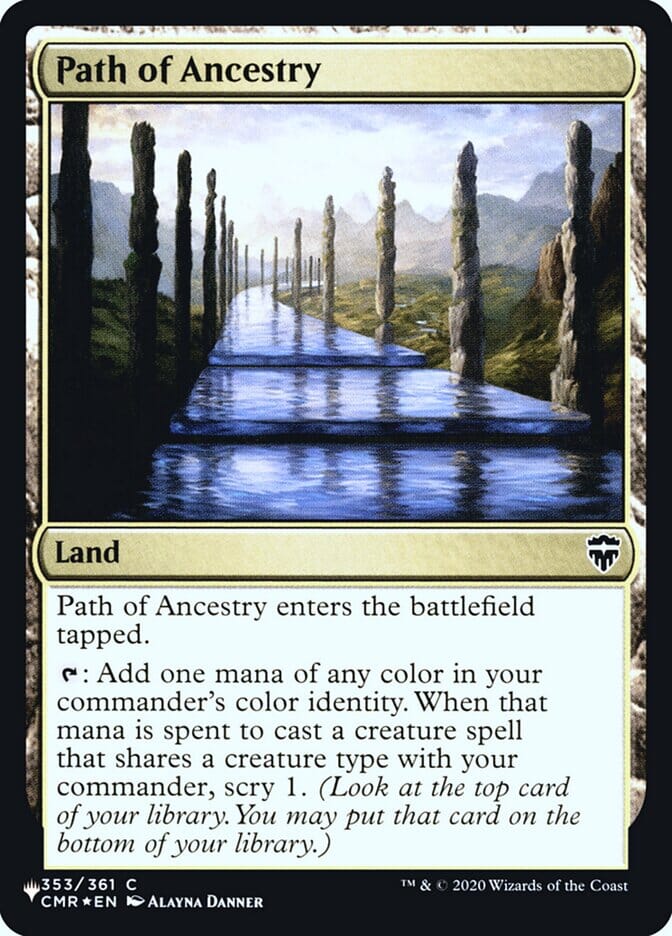 Path of Ancestry [Secret Lair: Heads I Win, Tails You Lose] MTG Single Magic: The Gathering  | Multizone: Comics And Games