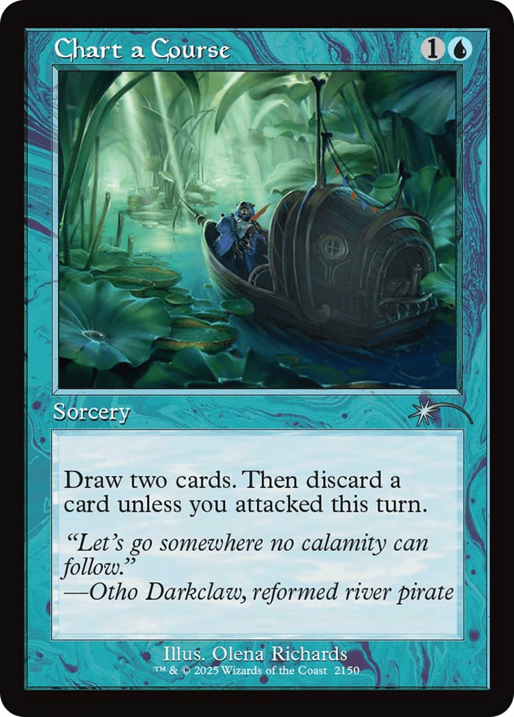 Chart a Course (Retro Frame) [Secret Lair Drop Series] MTG Single Magic: The Gathering  | Multizone: Comics And Games